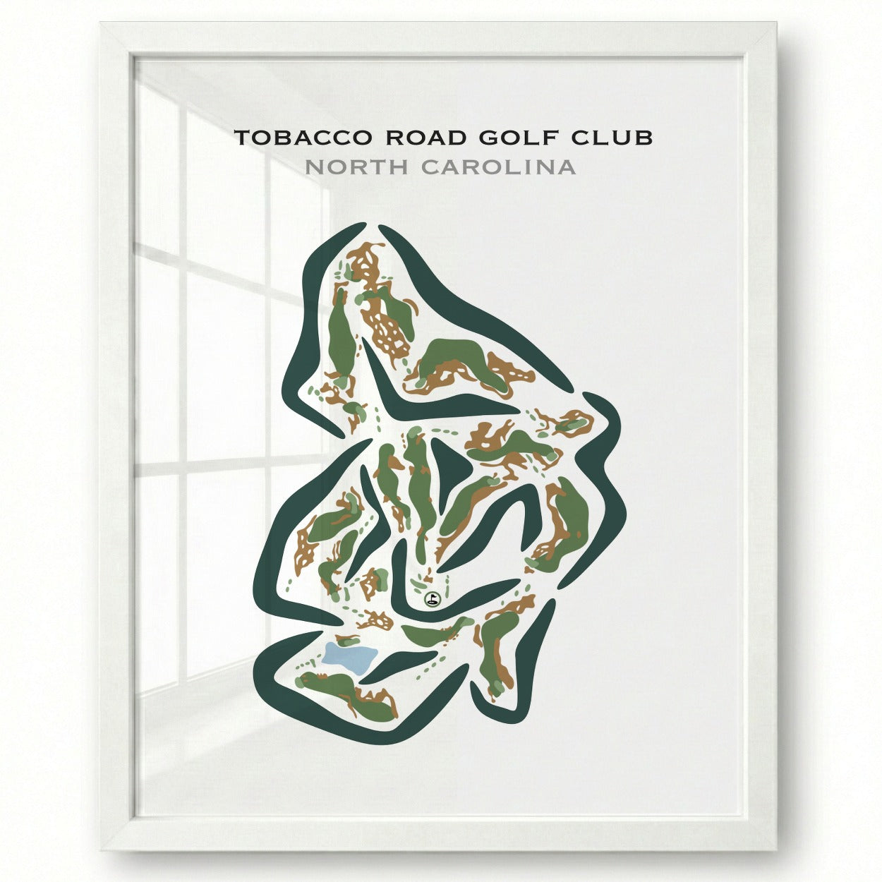 Tobacco Road Golf Club, North Carolina - Printed Golf Courses