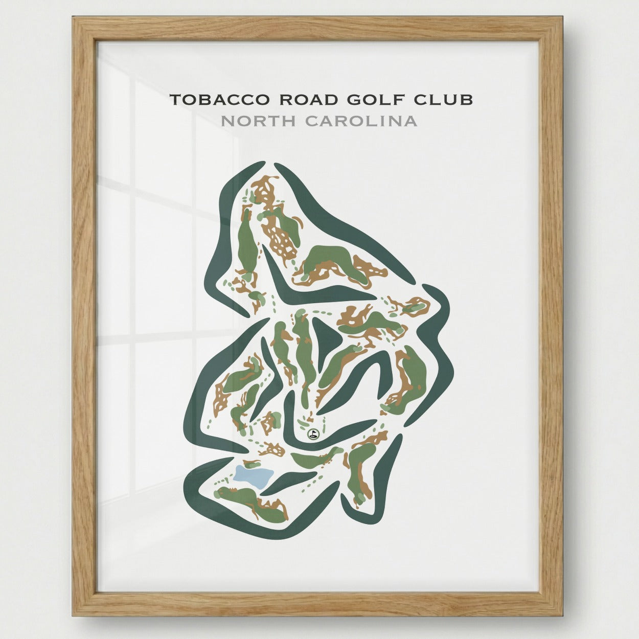 Tobacco Road Golf Club, North Carolina - Printed Golf Courses