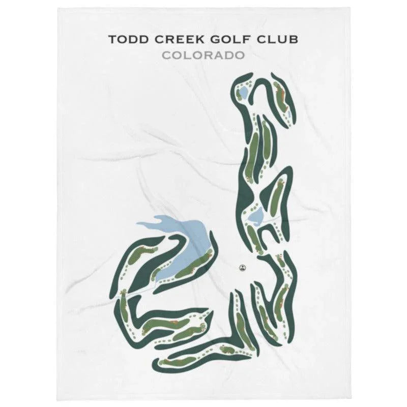 Todd Creek Golf Club, Colorado - Printed Golf Courses