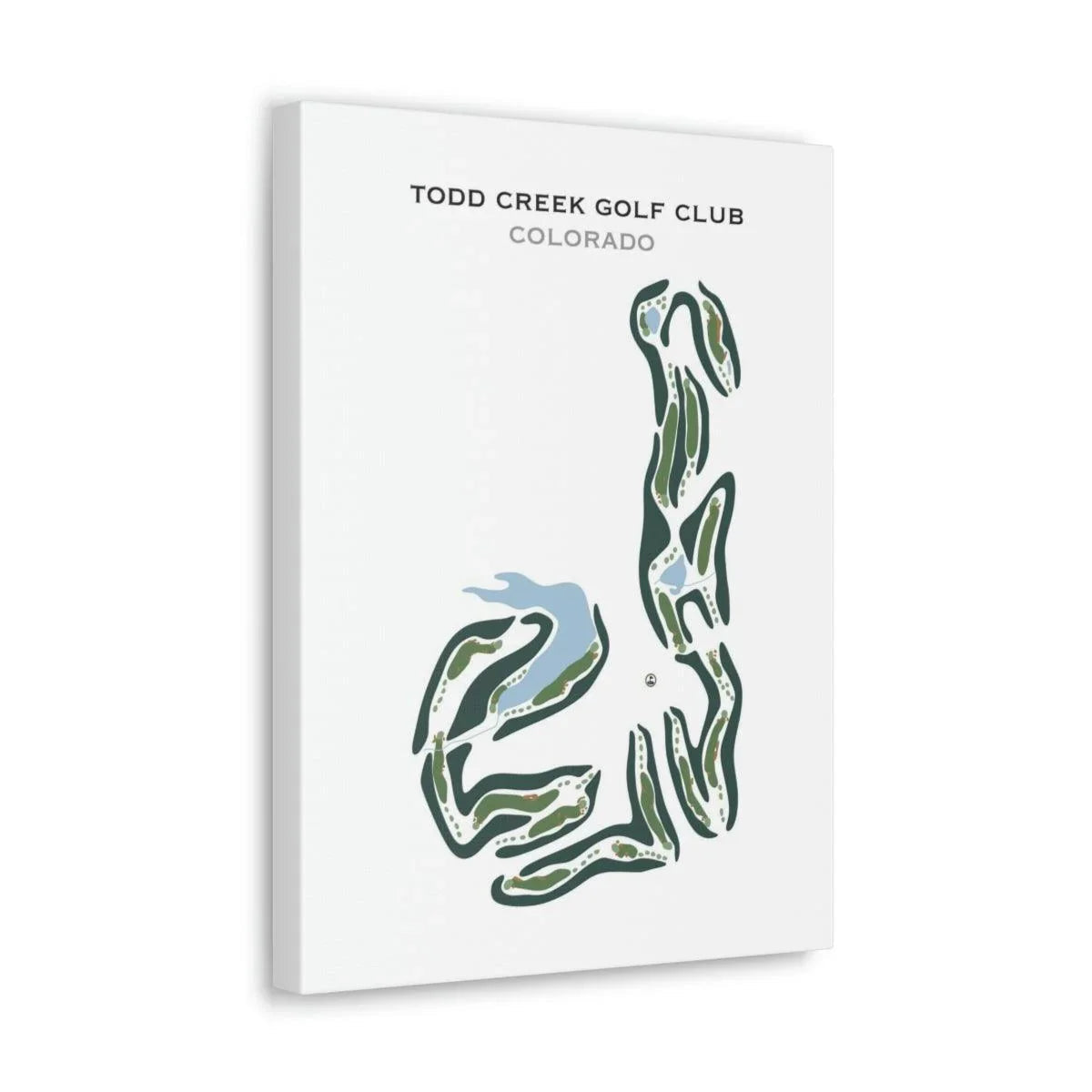 Todd Creek Golf Club, Colorado - Printed Golf Courses