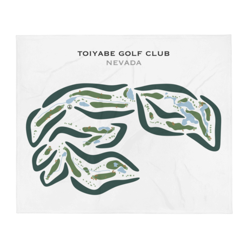 Toiyabe Golf Club, Nevada - Printed Golf Courses