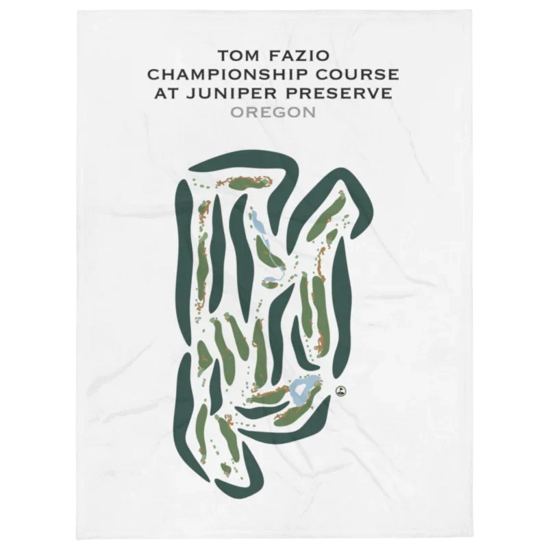 Tom Fazio Championship Course at Juniper Preserve, Oregon - Printed Golf Courses