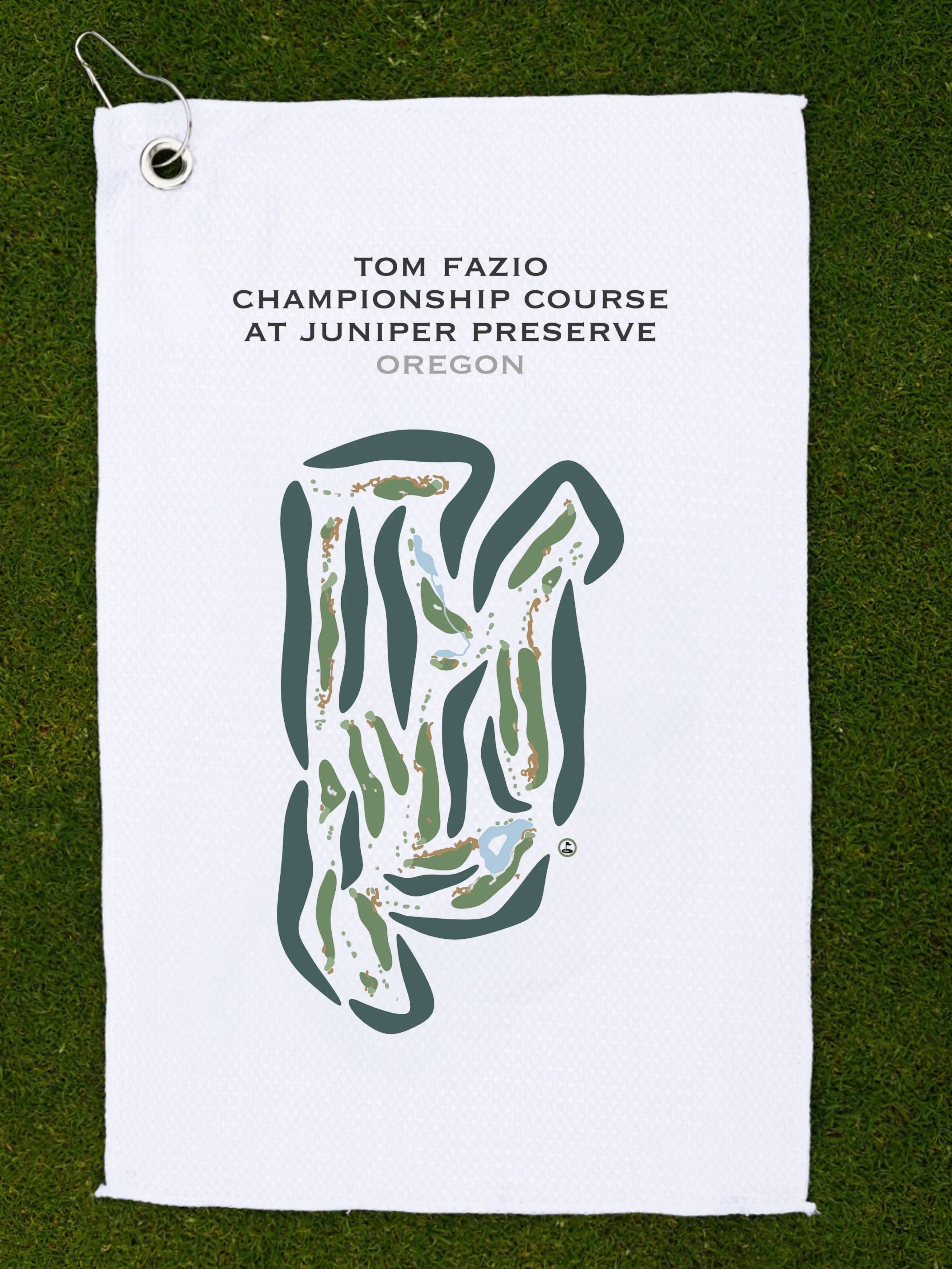 Tom Fazio Championship Course at Juniper Preserve, Oregon - Printed Golf Courses