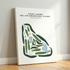 Tommy Jacobs' Bel Air Greens Golf Course, California - Printed Golf Courses