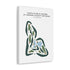 Tooth 9-Hole Course at Orange County National, Florida - Printed Golf Courses