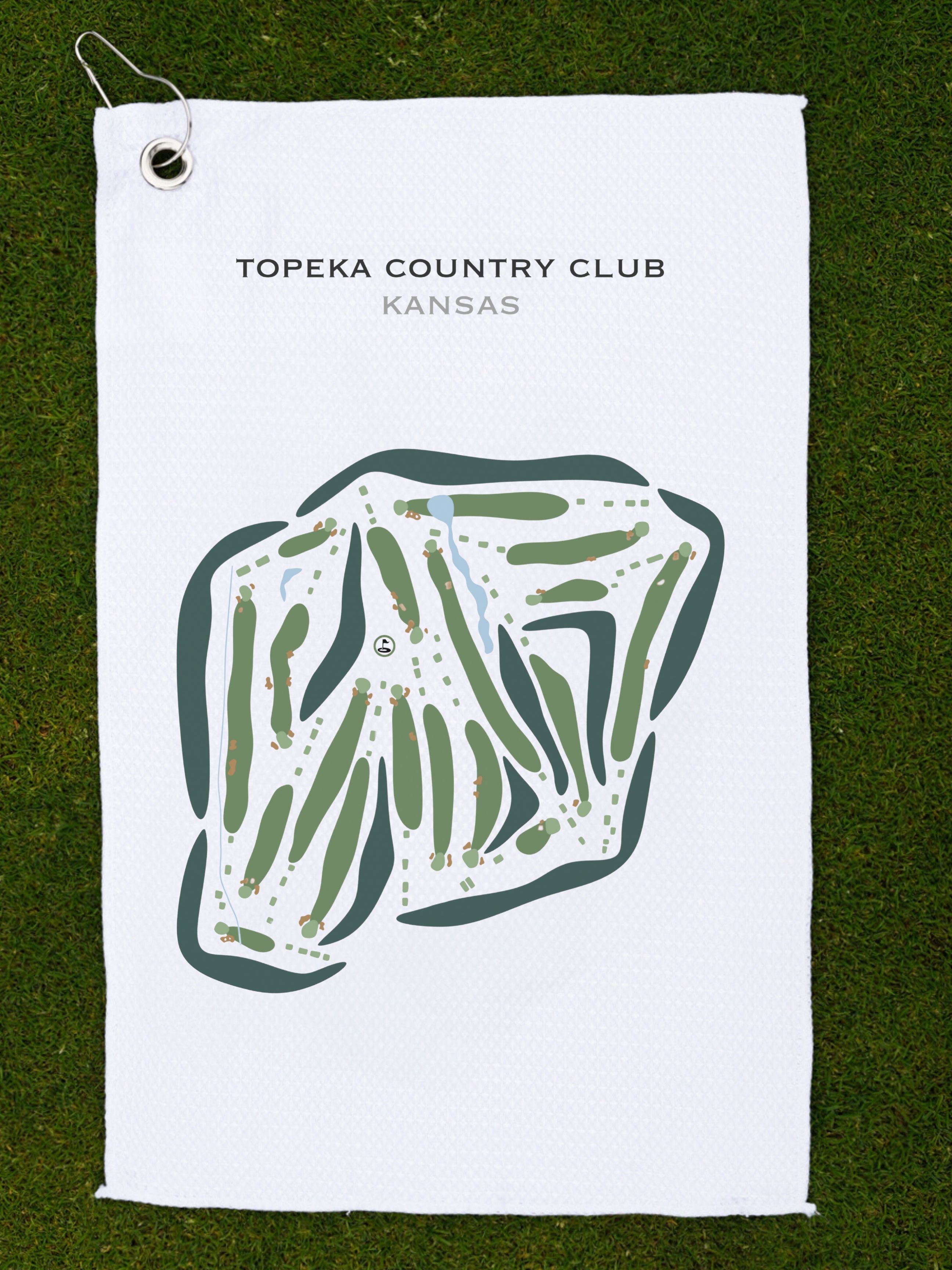 Topeka Country Club, Kansas - Printed Golf Courses