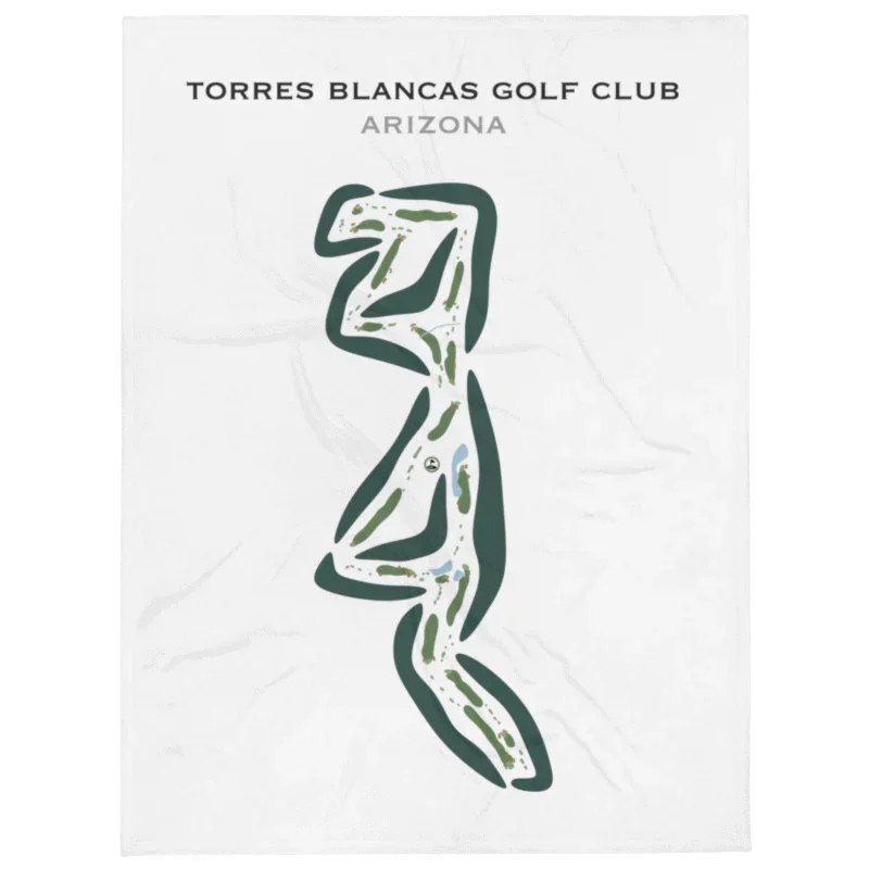 Torres Blancas Golf Club, Arizona - Printed Golf Courses