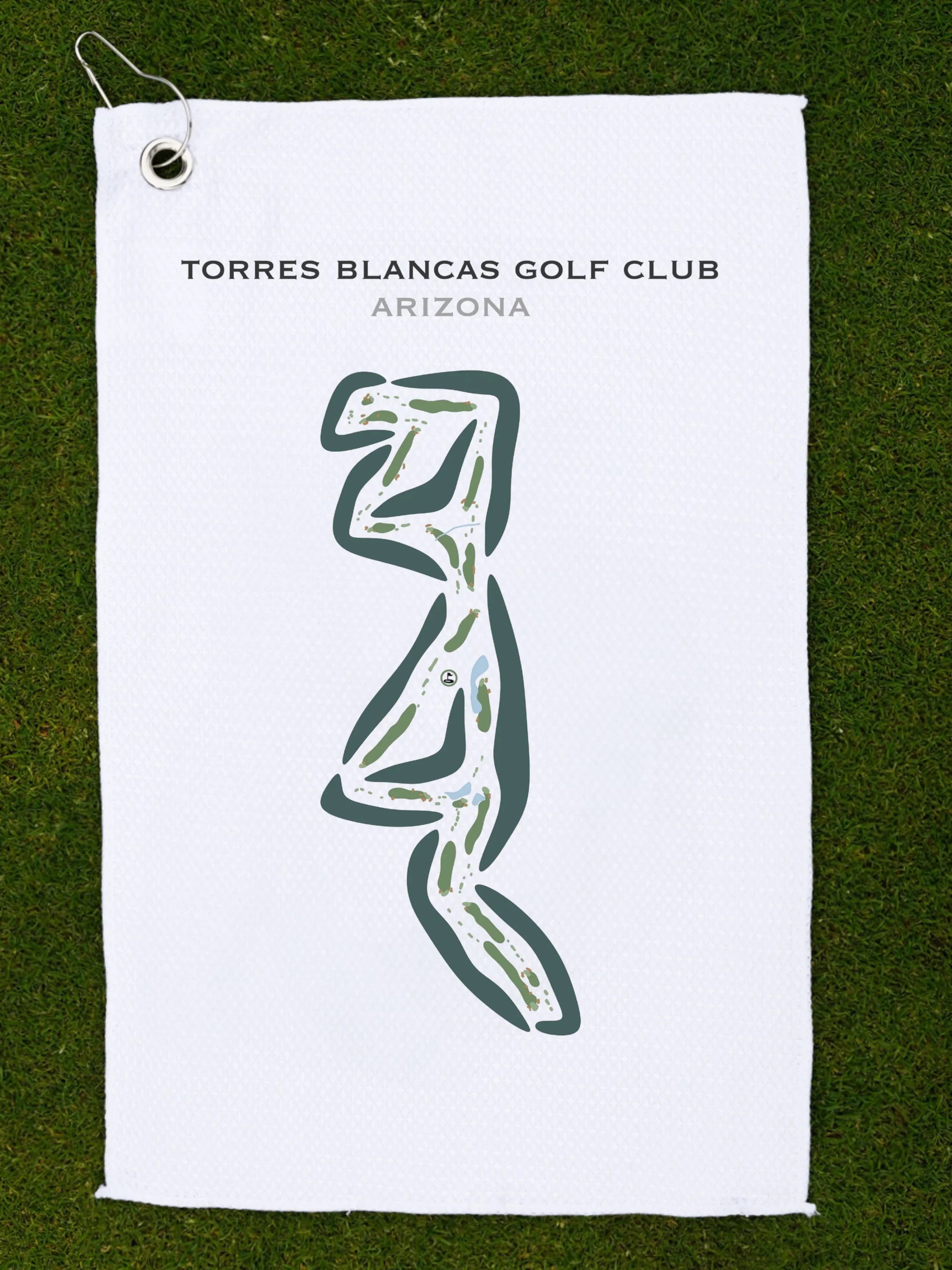 Torres Blancas Golf Club, Arizona - Printed Golf Courses