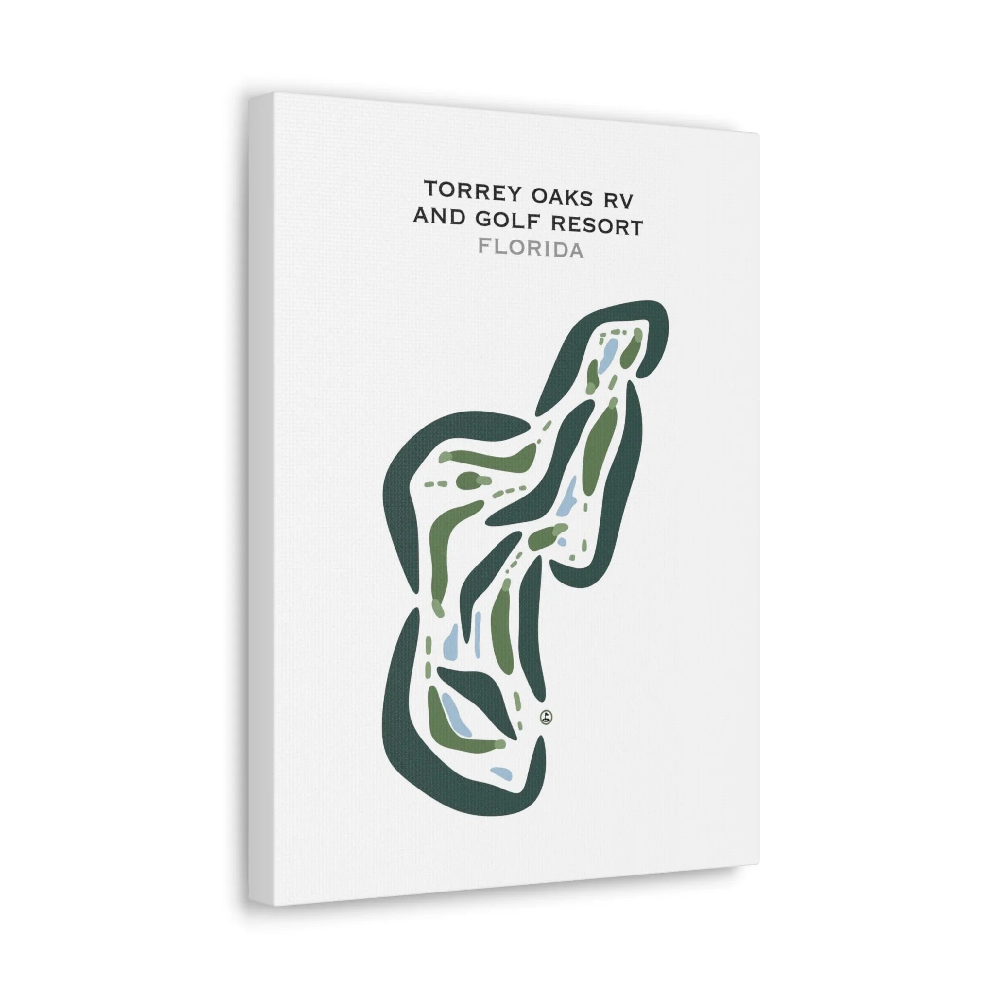 Torrey Oaks RV Golf Resort, Florida - Printed Golf Courses