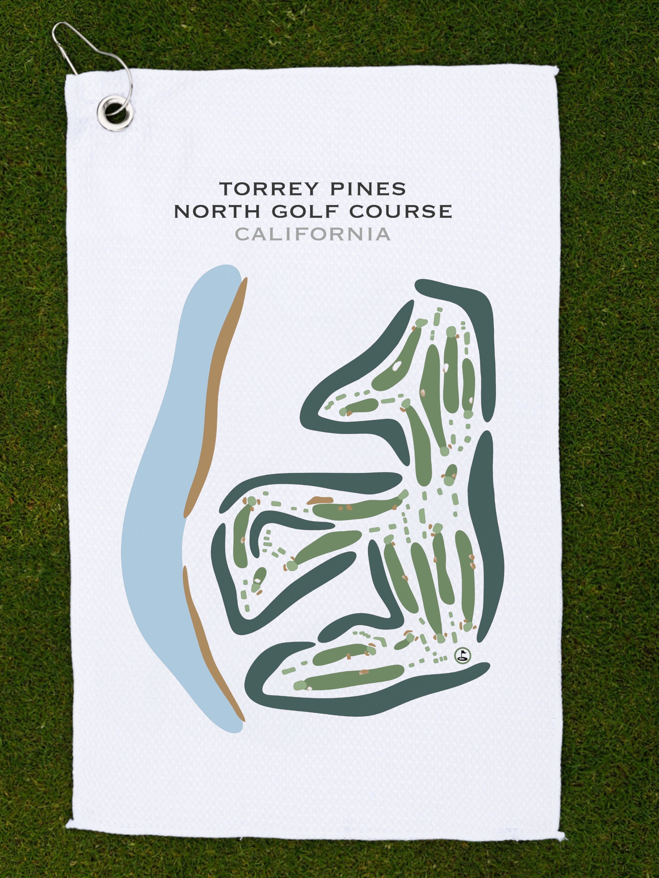 Torrey Pines South Course, California - Printed Golf Courses