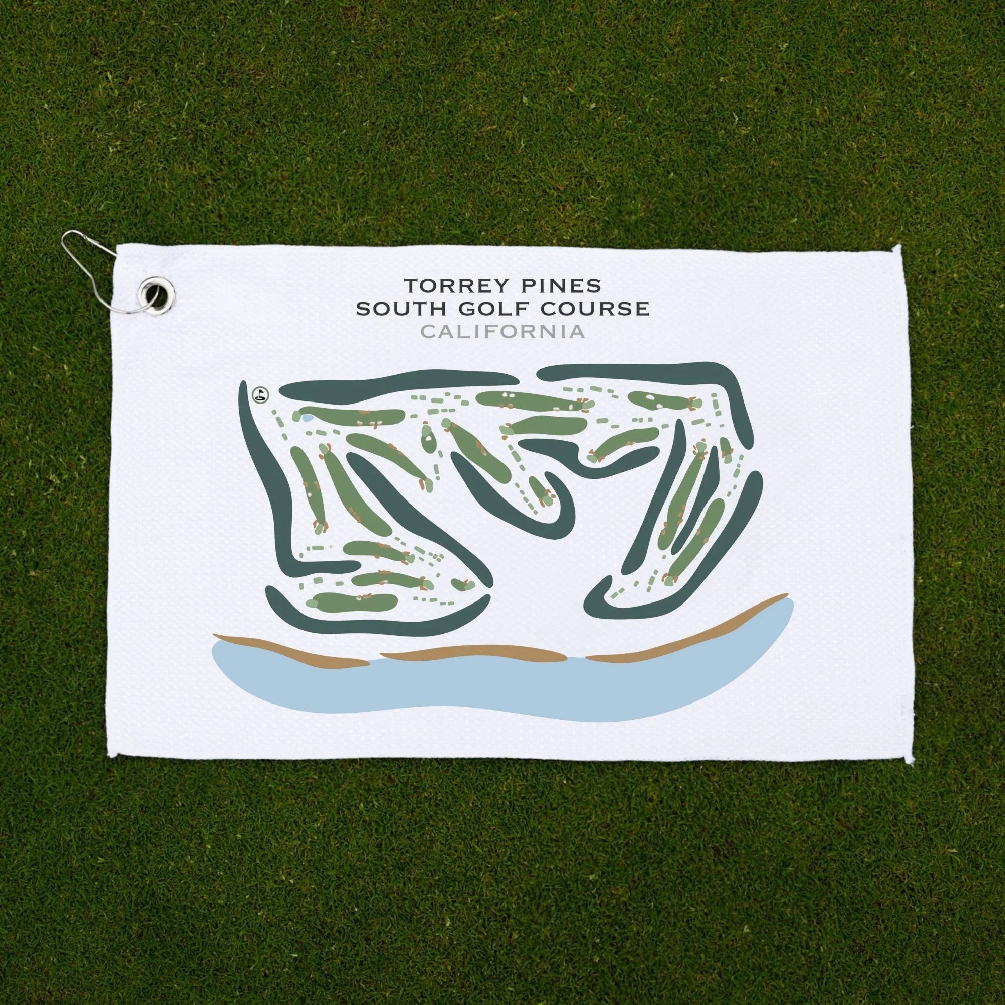 Torrey Pines South Course, California - Printed Golf Courses