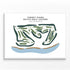 Torrey Pines South Course, California - Printed Golf Courses