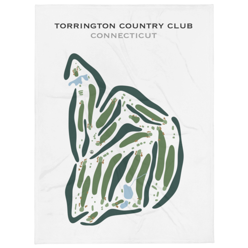 Torrington Country Club, Connecticut - Printed Golf Courses