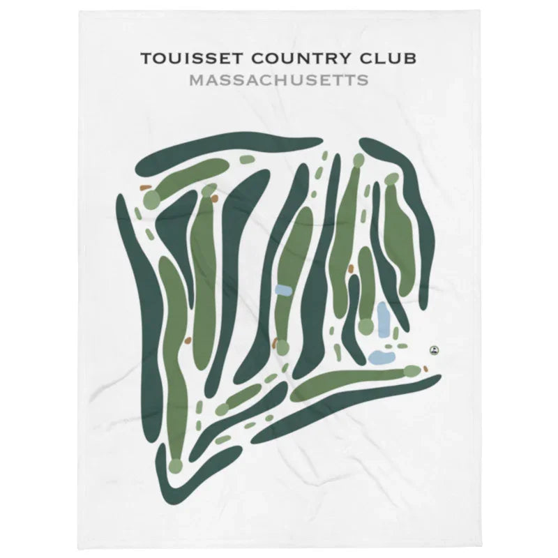Touisset Country Club, Massachusetts - Printed Golf Course