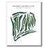 Touisset Country Club, Massachusetts - Printed Golf Course