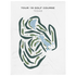 Tour 18 Golf Course, Texas - Printed Golf Courses