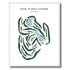 Tour 18 Golf Course, Texas - Printed Golf Courses