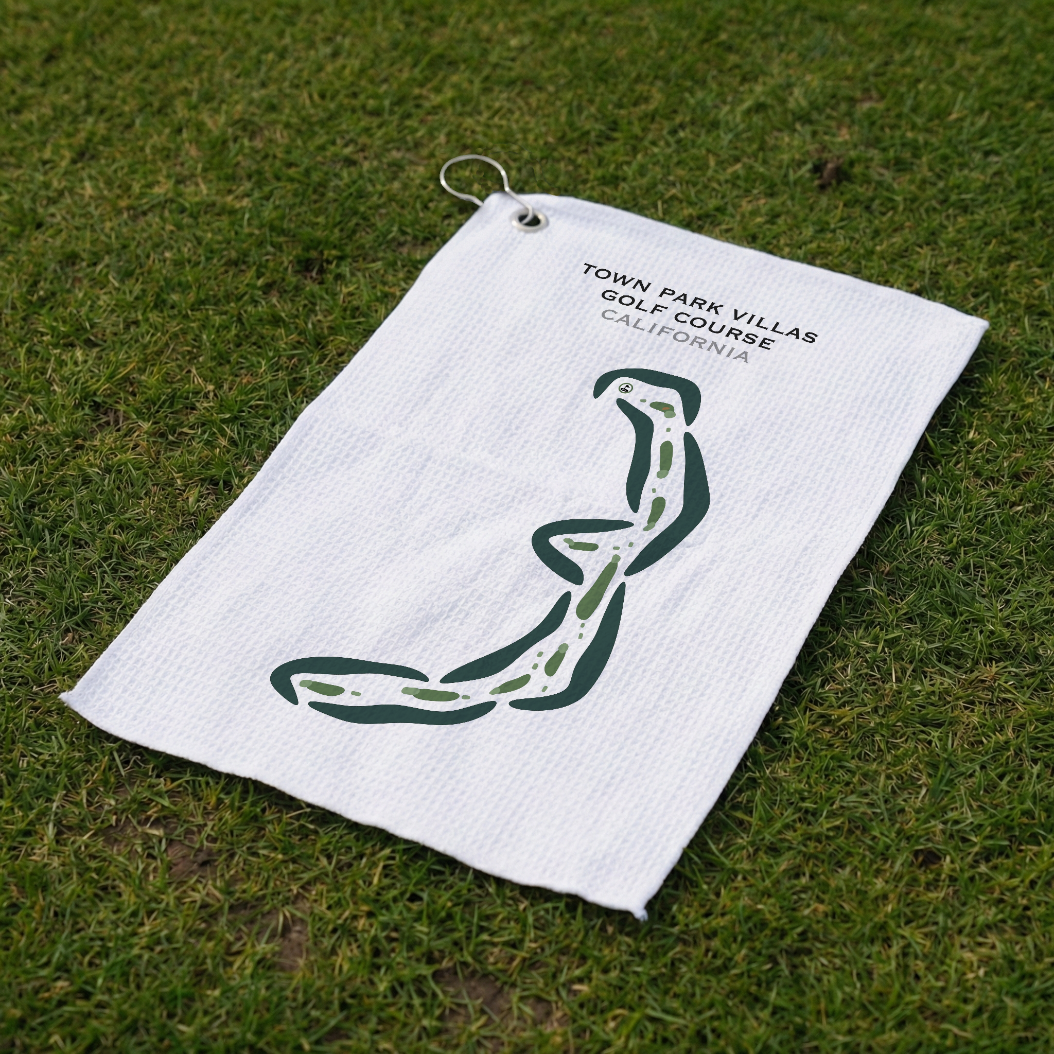 Town Park Villas Golf Course, California - Printed Golf Courses