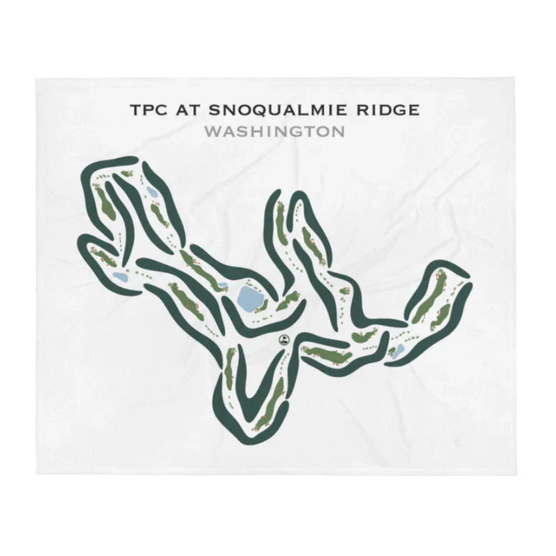TPC at Snoqualmie Ridge, Washington - Printed Golf Courses