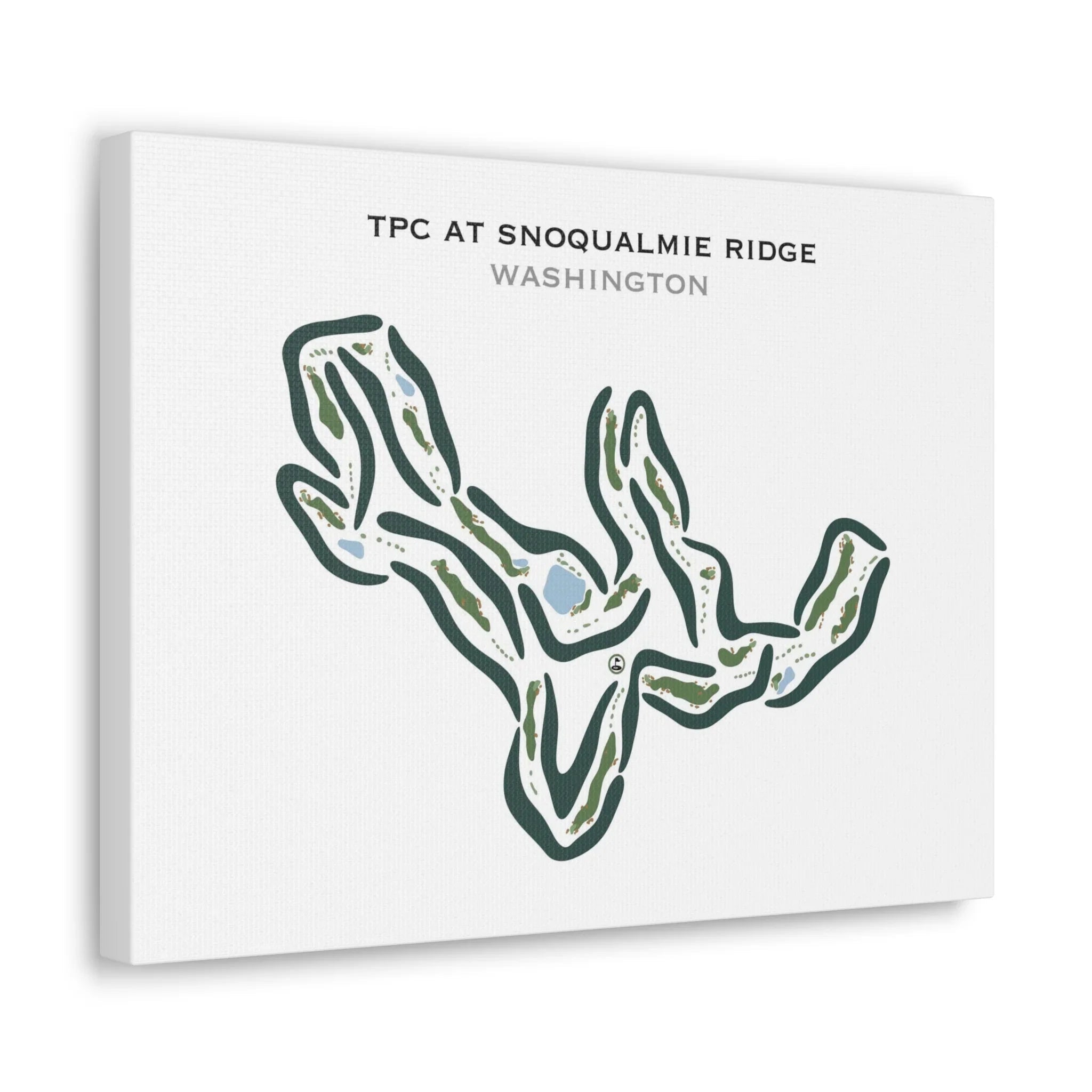 TPC at Snoqualmie Ridge, Washington - Printed Golf Courses