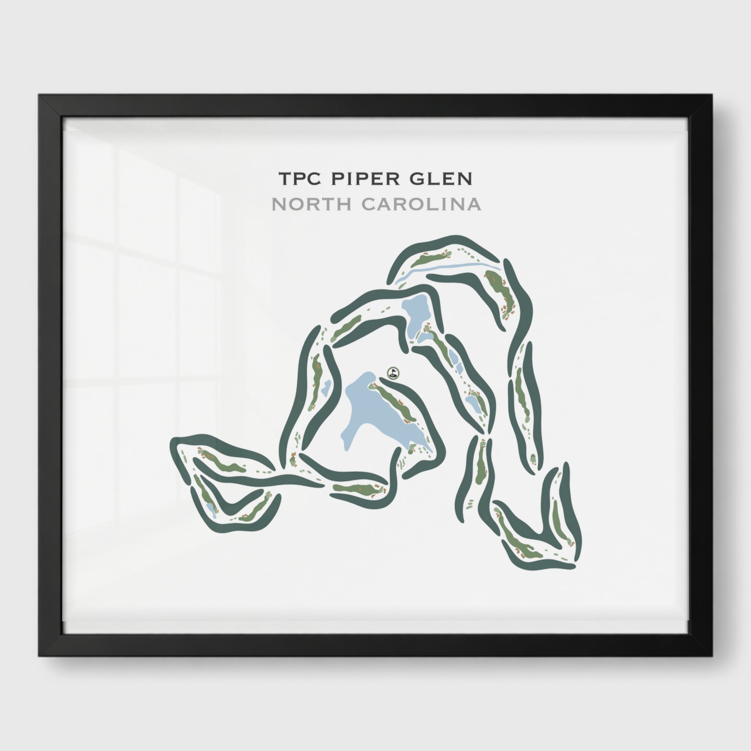 TPC Piper Glen, North Carolina - Printed Golf Courses