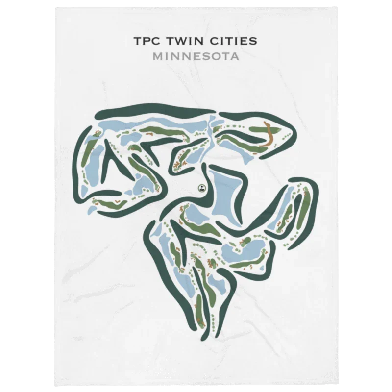 TPC Twin Cities, Minnesota - Printed Golf Courses