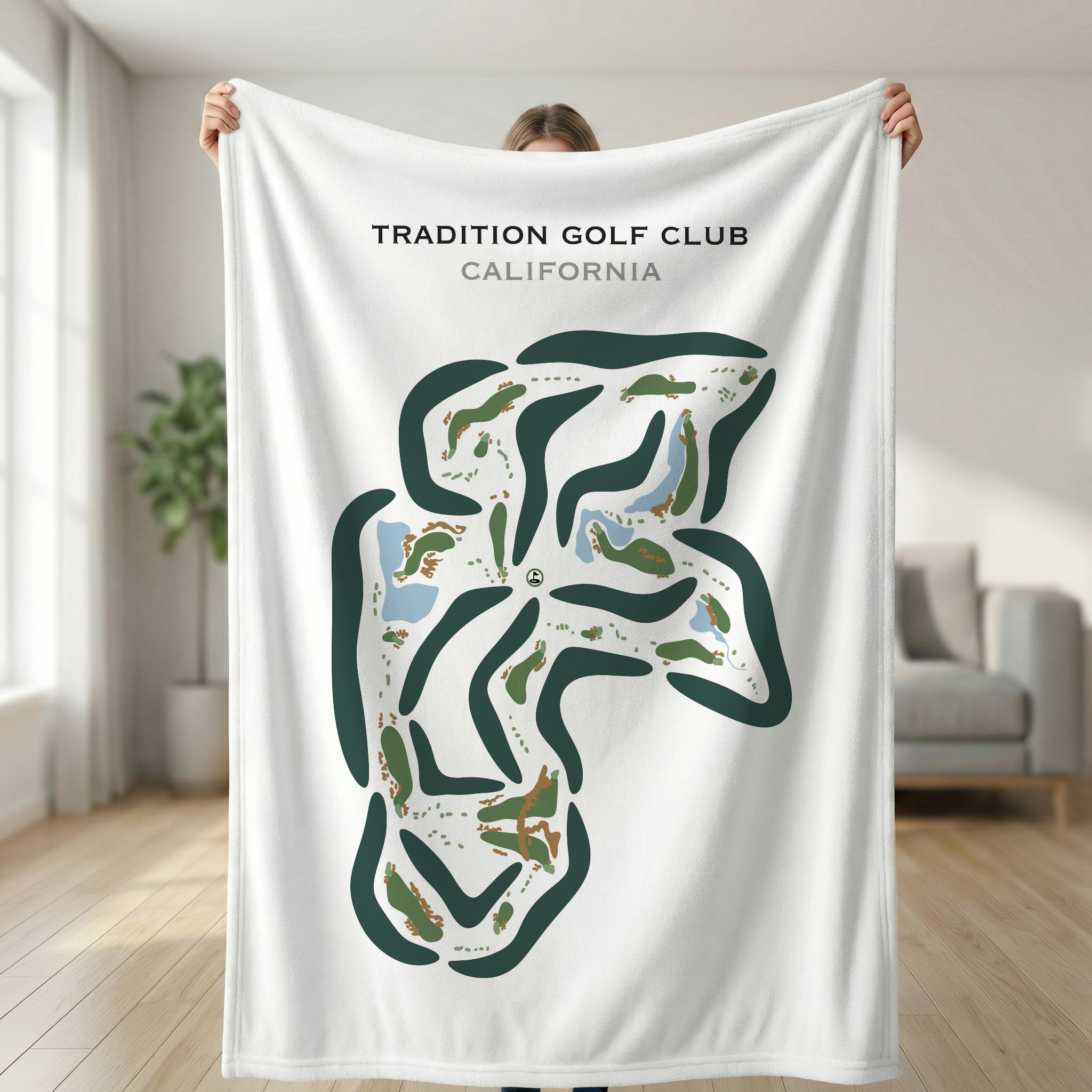 Tradition Golf Club, California - Printed Golf Courses