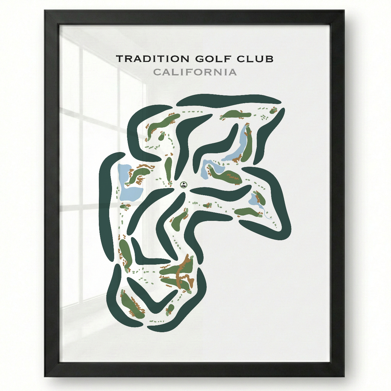 Tradition Golf Club, California - Printed Golf Courses
