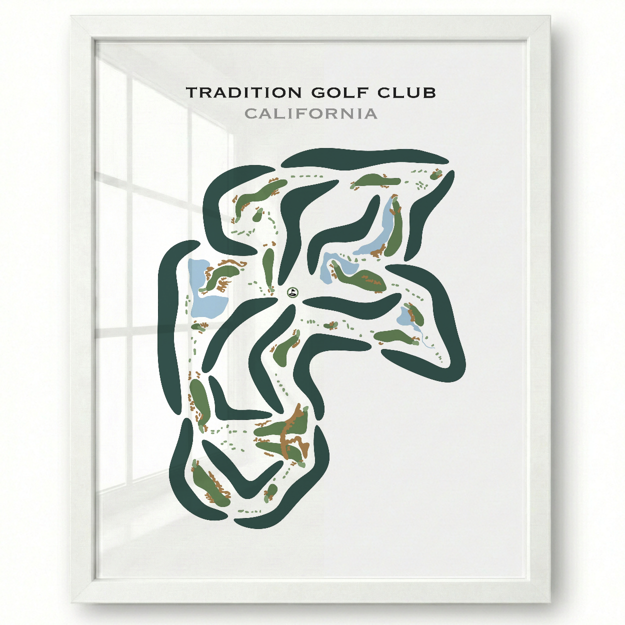 Tradition Golf Club, California - Printed Golf Courses