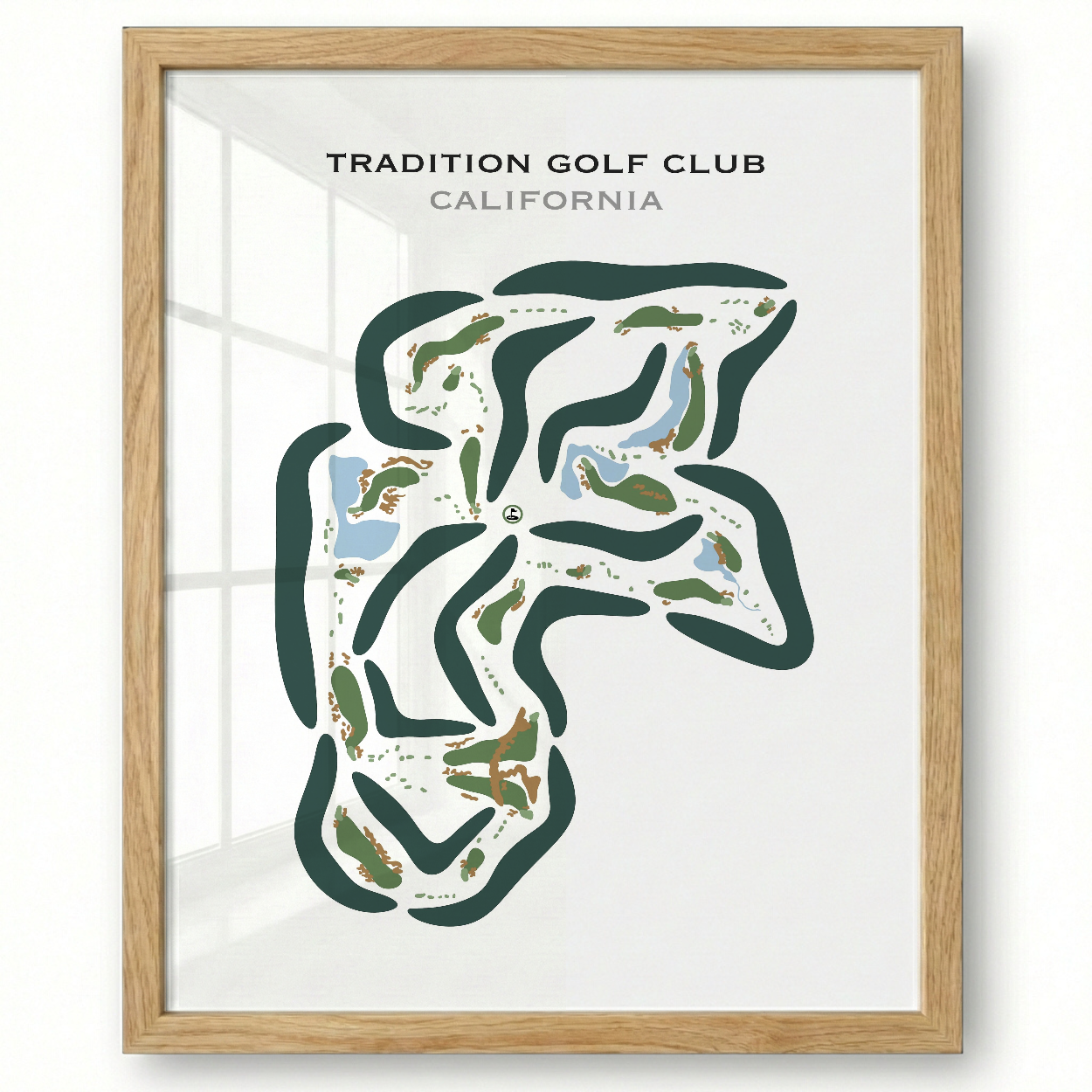 Tradition Golf Club, California - Printed Golf Courses