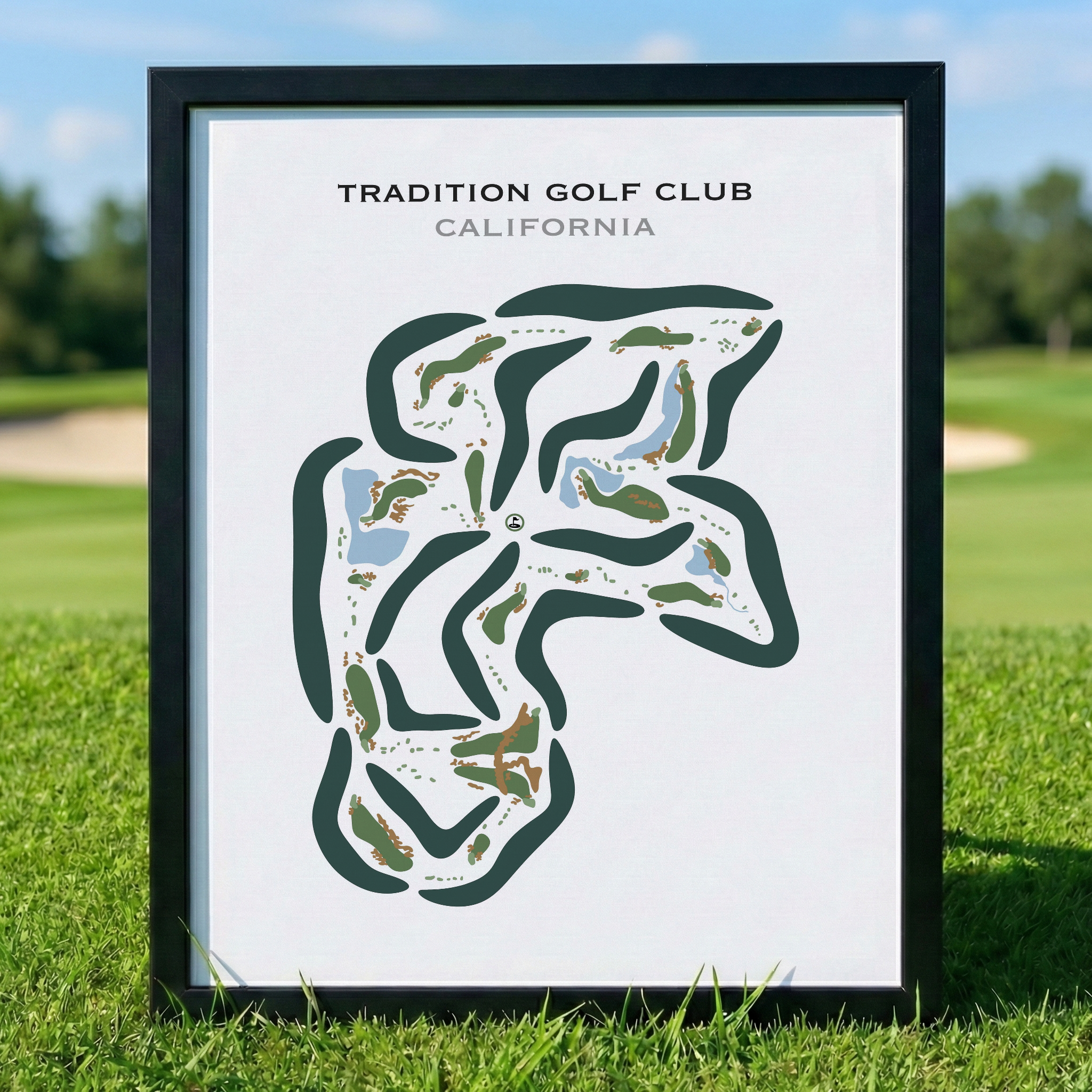 Tradition Golf Club, California - Printed Golf Courses