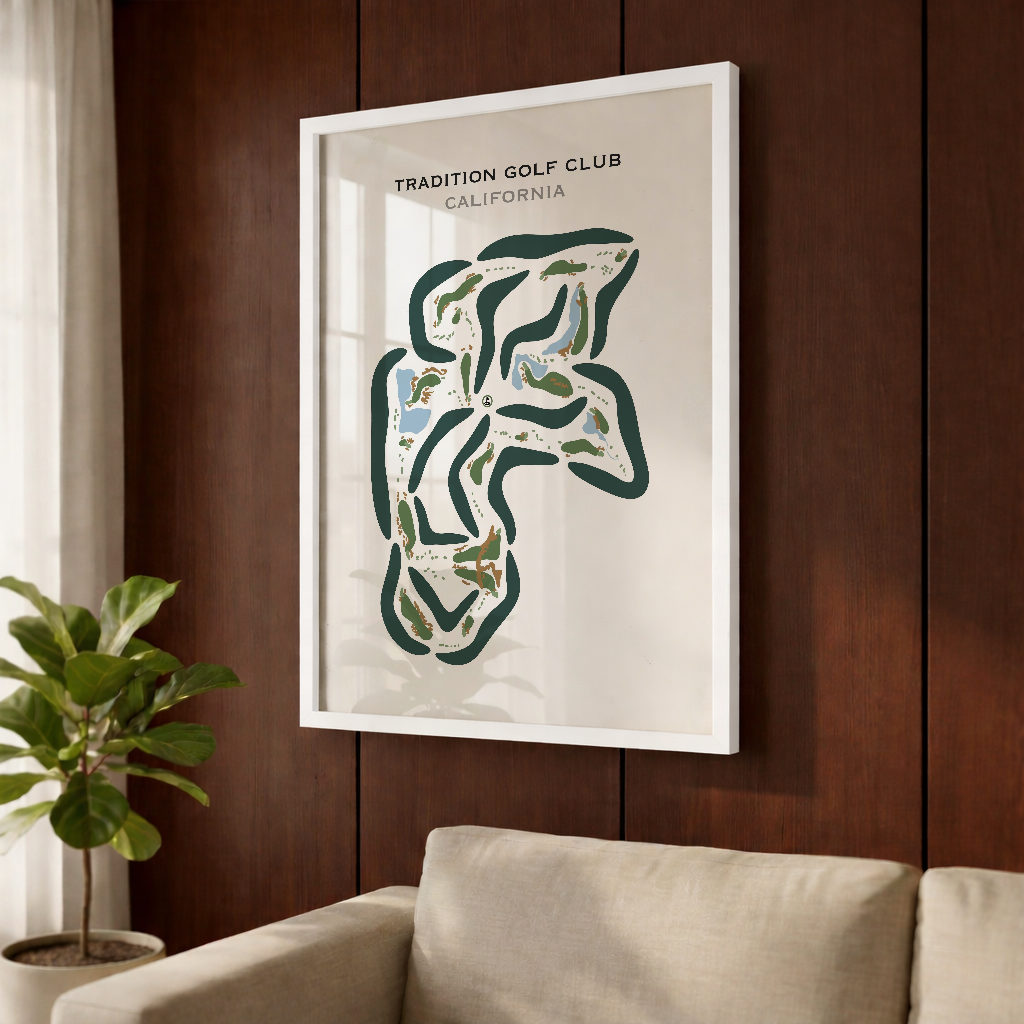 Tradition Golf Club, California - Printed Golf Courses