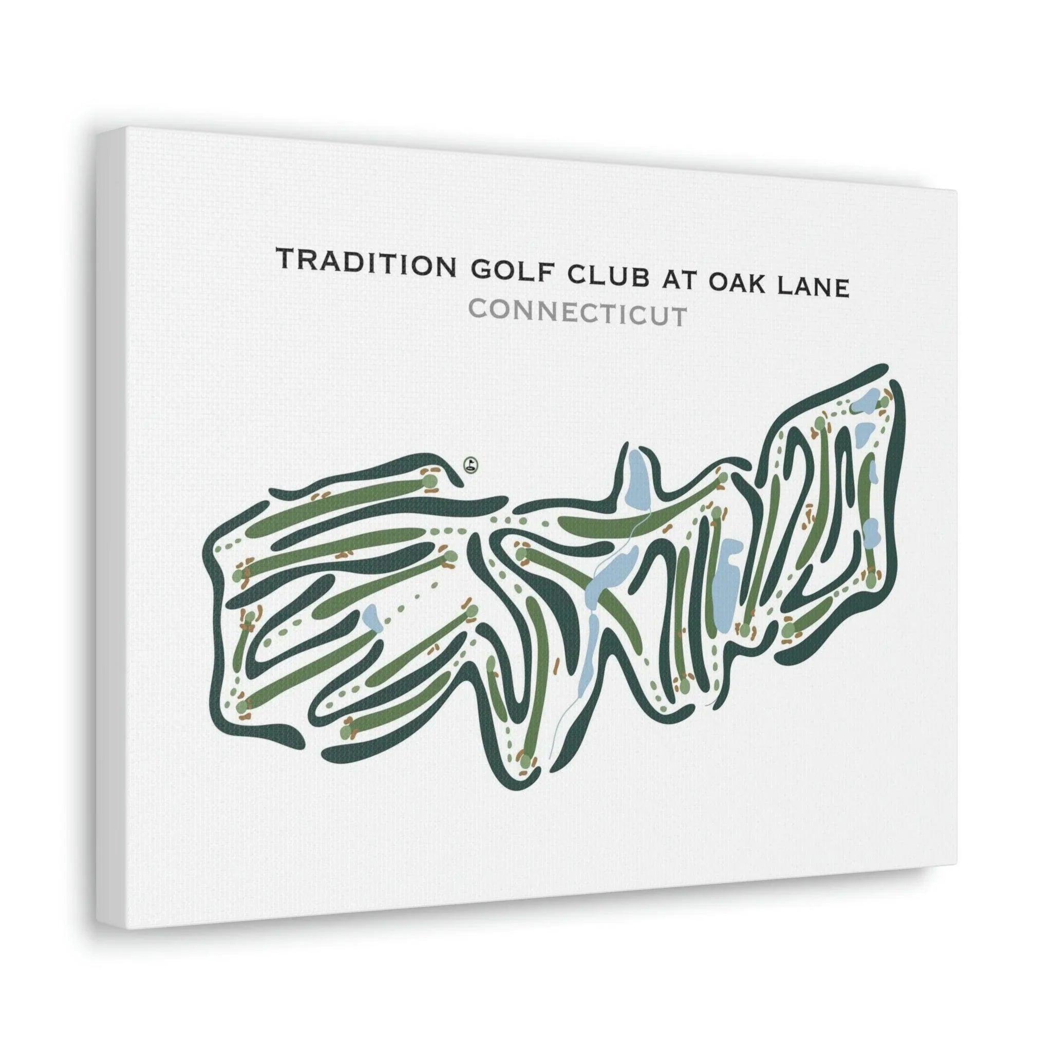 Tradition Golf Club at Oak Lane, Connecticut - Printed Golf Courses