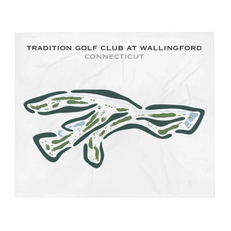 Tradition Golf Club at Wallingford, Connecticut - Printed Golf Courses