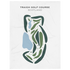 Traigh Golf Course, Scotland - Printed Golf Courses