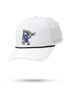 Perforated Rope Hat - Mr. Transfusion - White