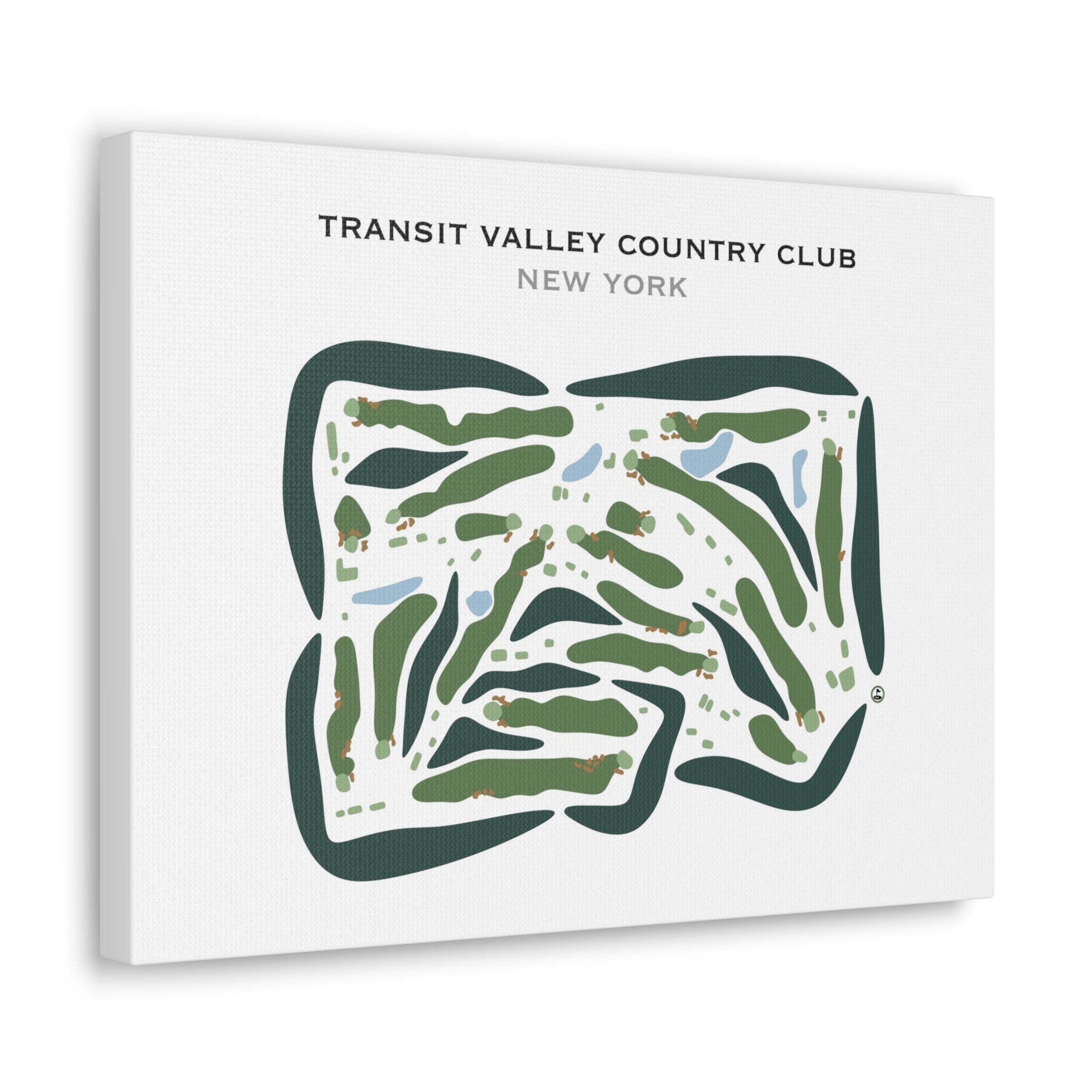 Transit Valley Country Club, New York - Printed Golf Courses
