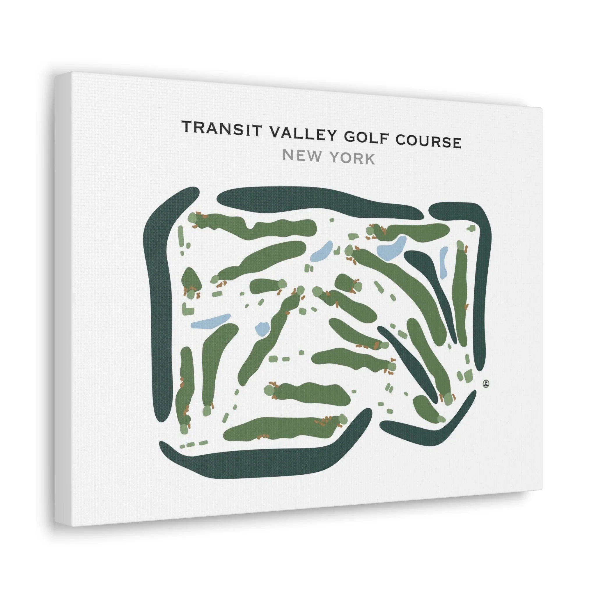 Transit Valley Golf Course, New York - Printed Golf Courses