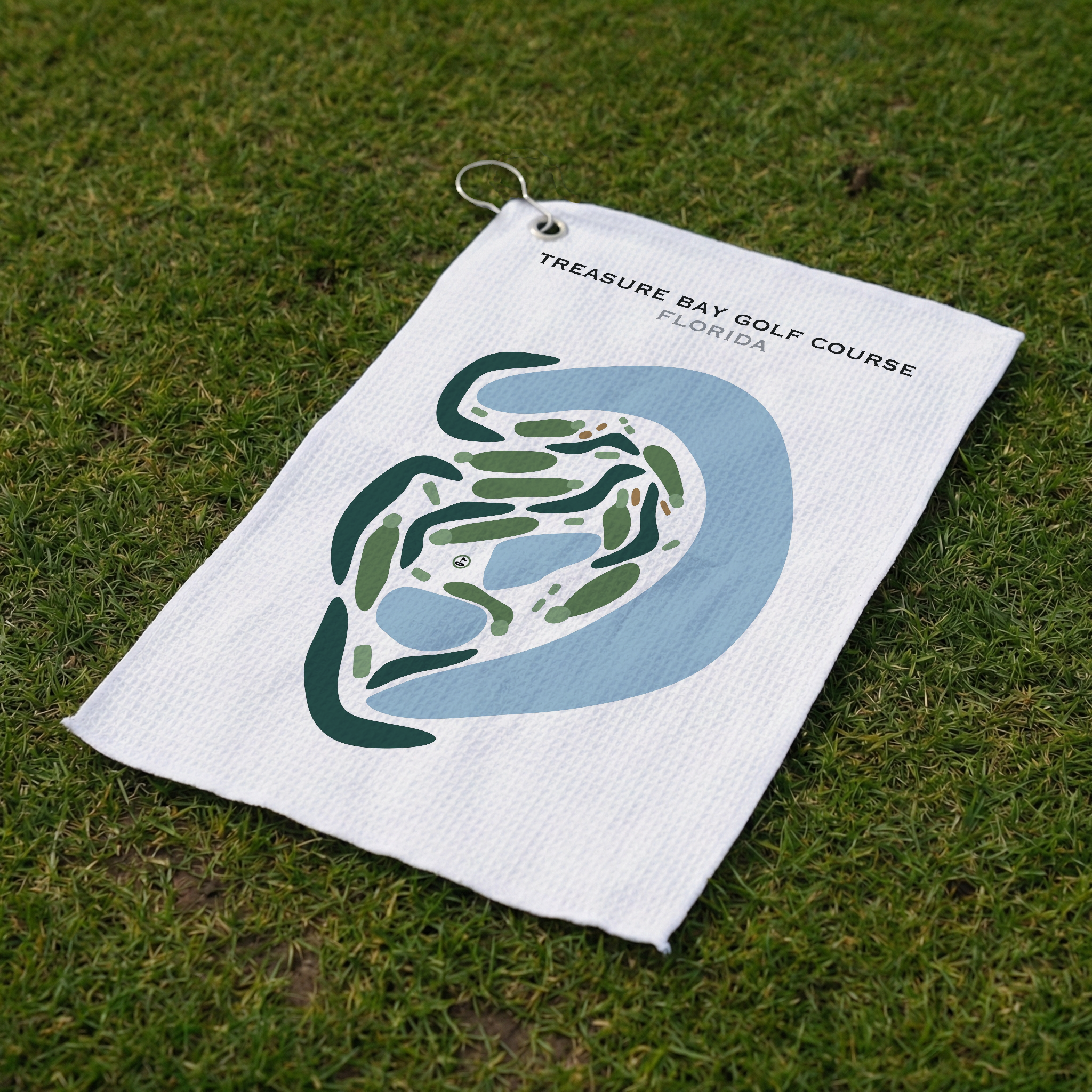 Treasure Bay Golf Course, Florida - Printed Golf Courses