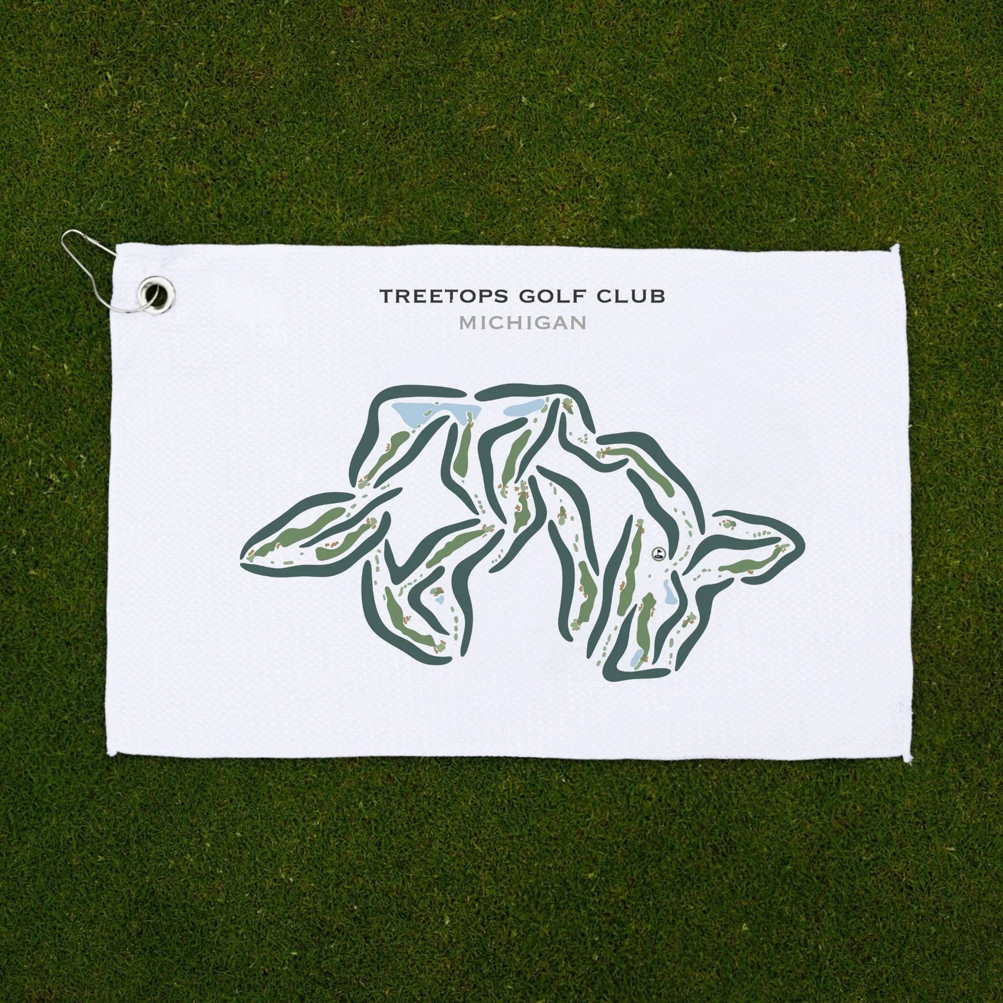 Treetops Golf Club, Michigan - Printed Golf Courses