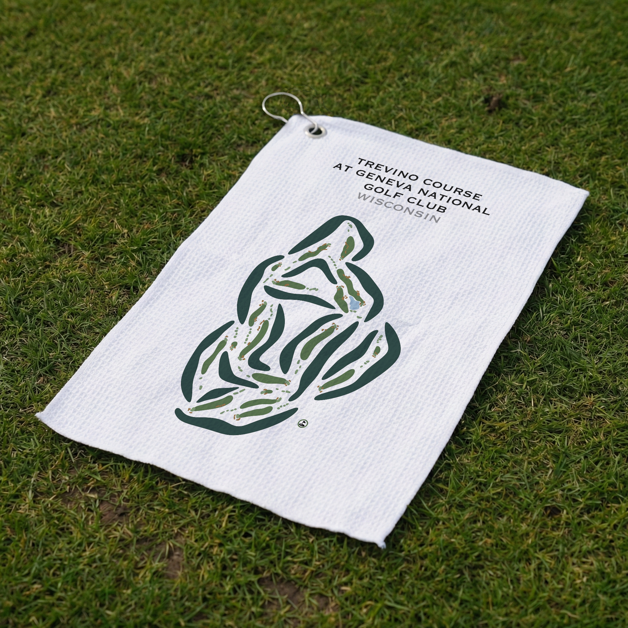 Trevino Course at Geneva National Golf Club, Wisconsin - Printed Golf Courses