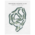 Treyburn Country Club, North Carolina - Printed Golf Course