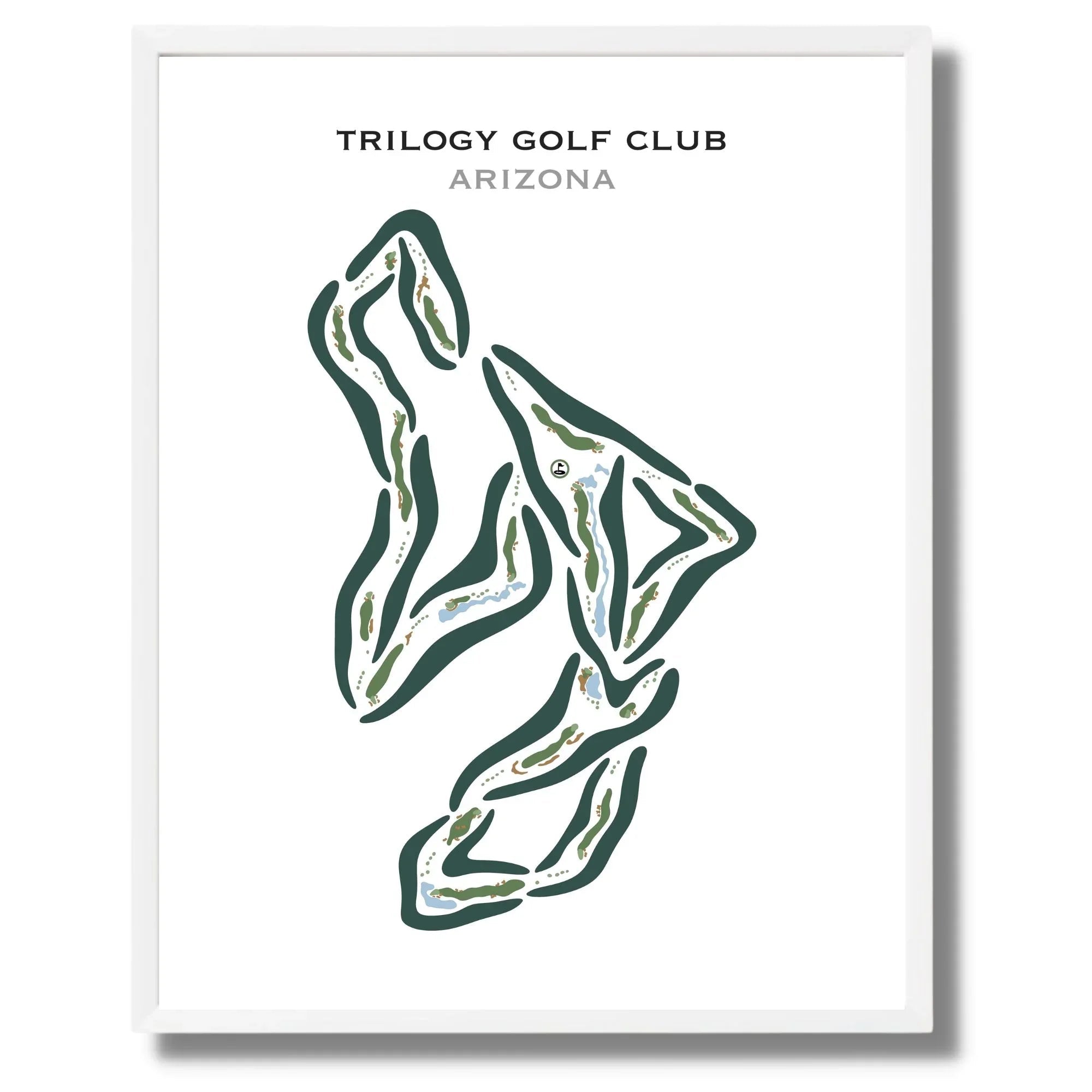 The Links of North Dakota, North Dakota - Printed Golf Courses