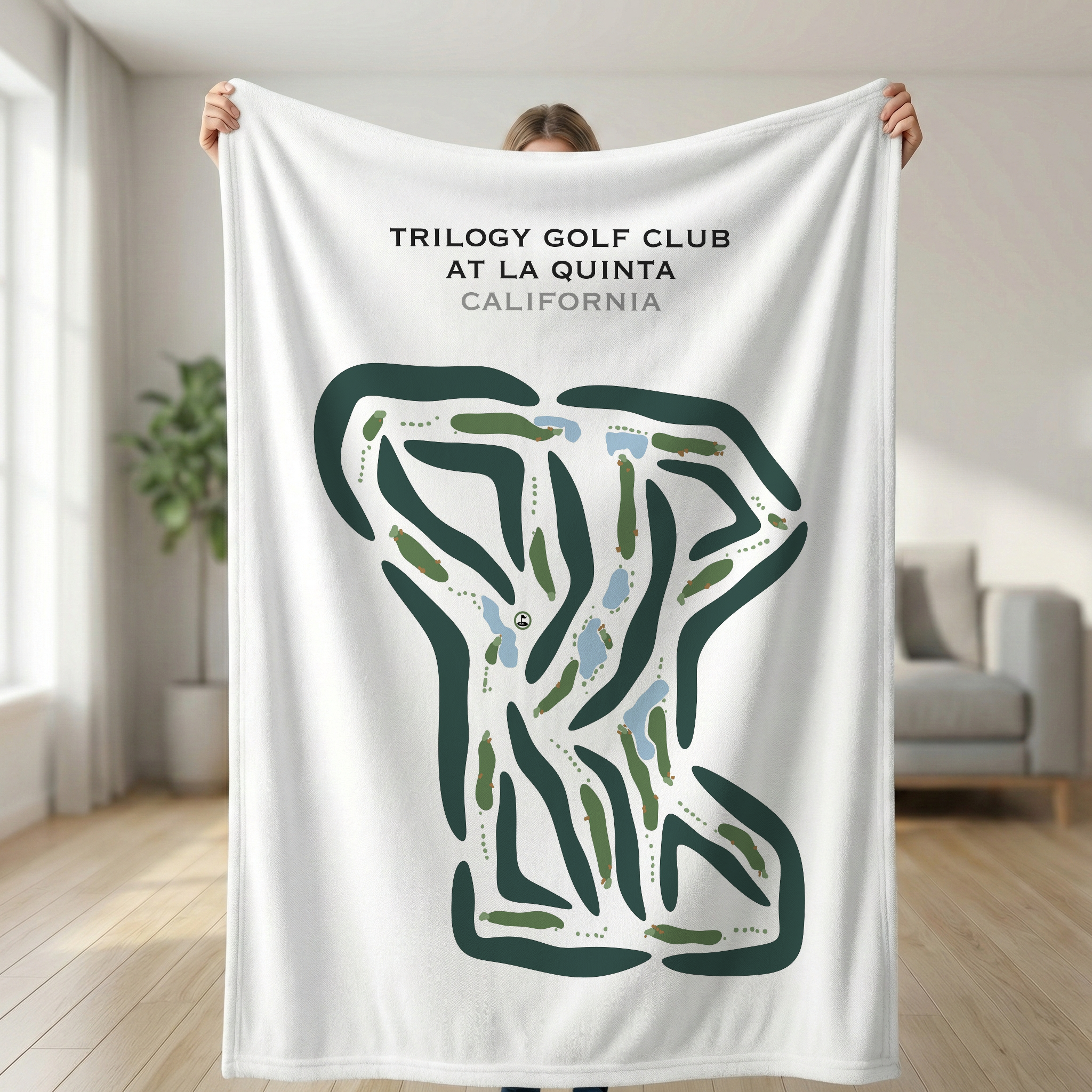 Trilogy Golf Club at La Quinta, California - Printed Golf Courses