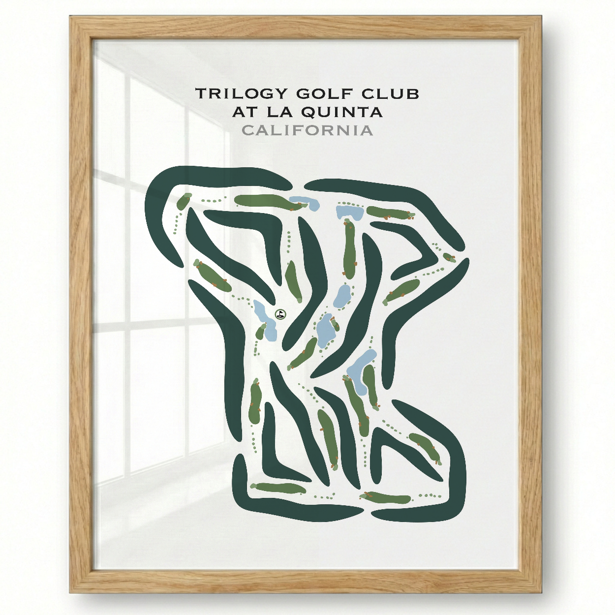 Trilogy Golf Club at La Quinta, California - Printed Golf Courses
