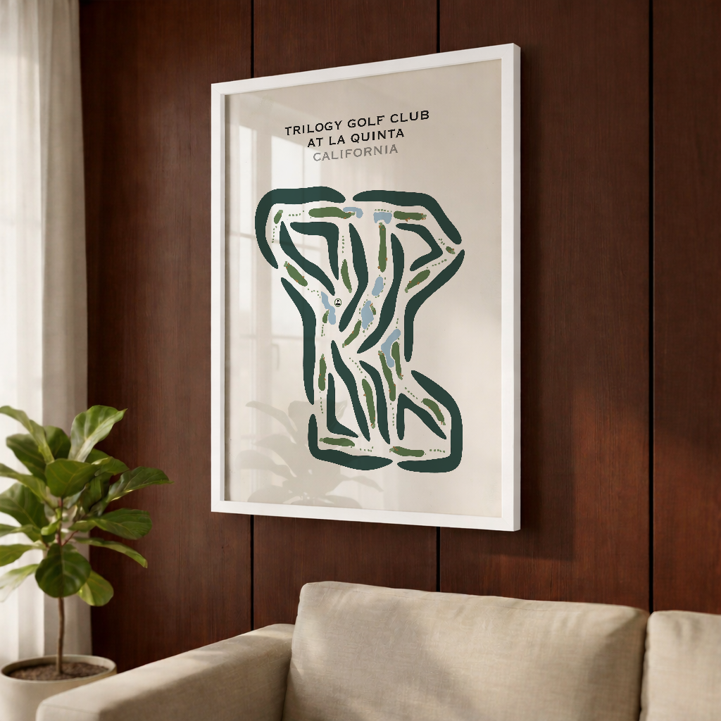 Trilogy Golf Club at La Quinta, California - Printed Golf Courses