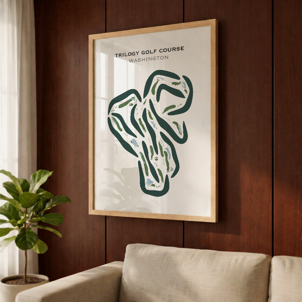 Trilogy Golf Course, Washington - Printed Golf Courses