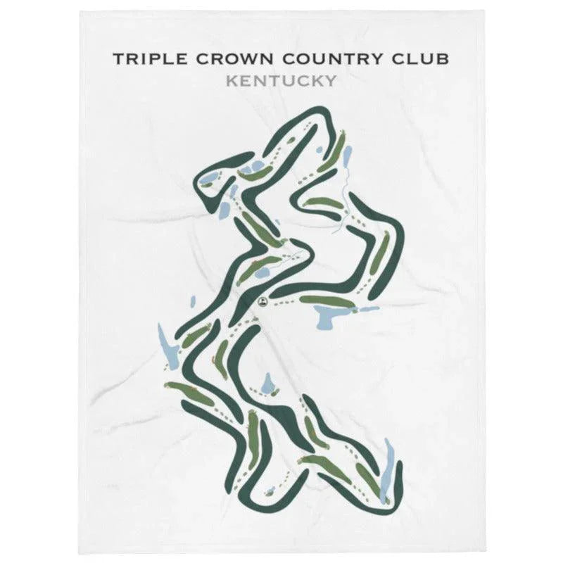 Triple Crown Country Club, Kentucky - Printed Golf Courses