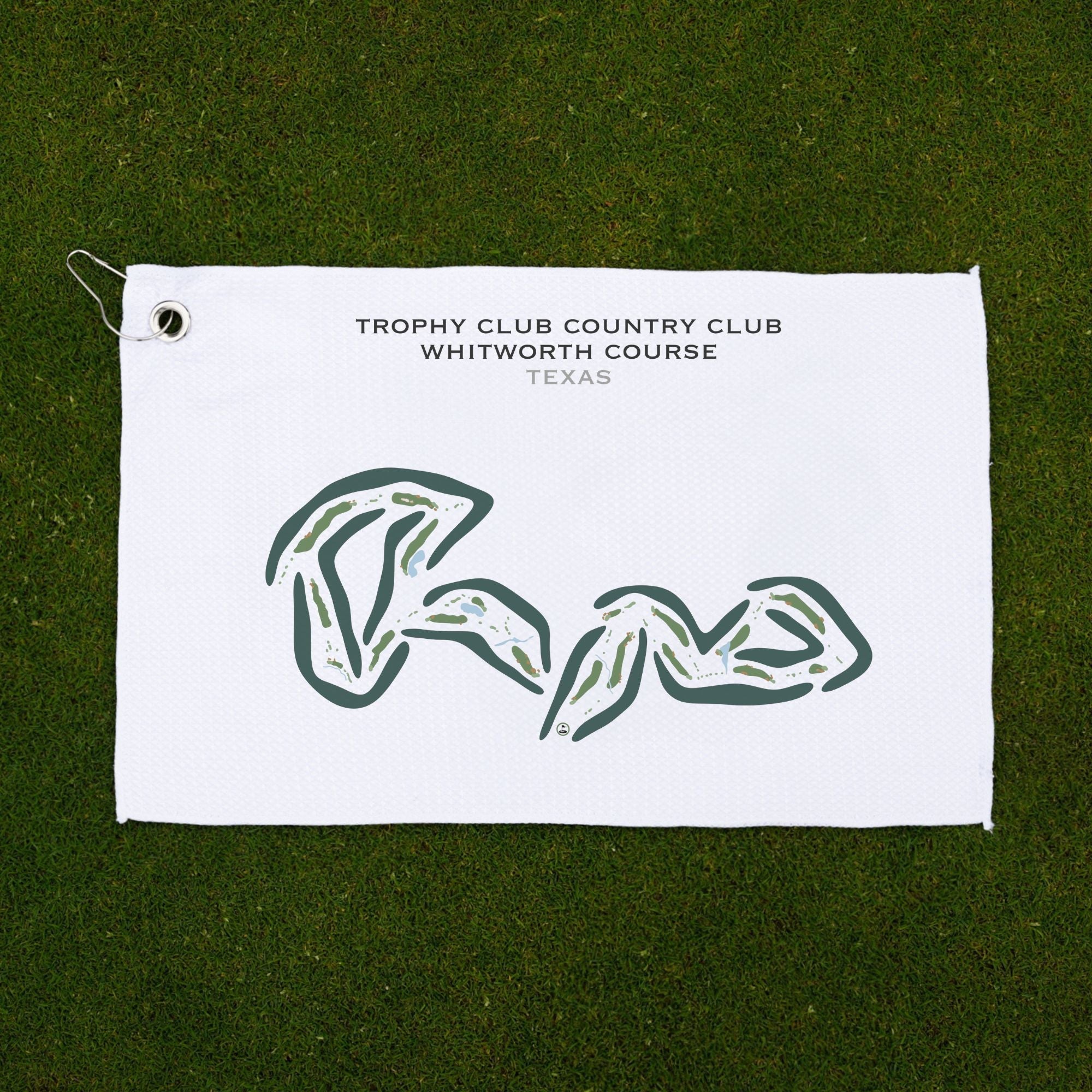 Trophy Club Country Club - Whitworth Course, Texas - Printed Golf Courses