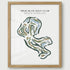 True Blue Golf Club, South Carolina - Printed Golf Courses